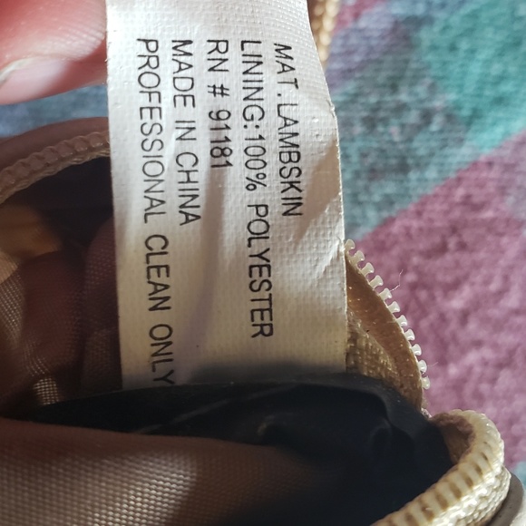 Lambskin mini crossbody pouches. - Picture 2 of 8